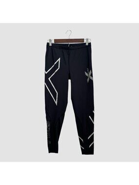 2XU Elite Wind Defence Compression Running Leggings Women’s Size XL Black